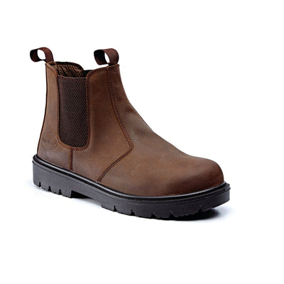 Dealer Boots Chelsea Leather Safety Boots - Wholesale Pallet Deal - Work Safety Protective Gear - ELKO Direct
