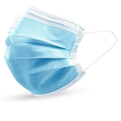 3-layer Disposable Surgical Face Mask - Work Safety Protective Gear - ELKO Direct