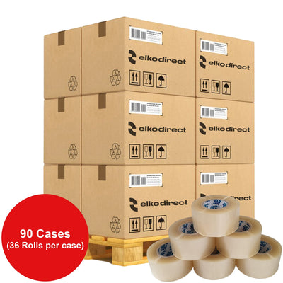 Big Tape Clear Parcel Tape - Extra Long Rolls 150m - Pallet Deal - Packing Tape - ELKO Direct