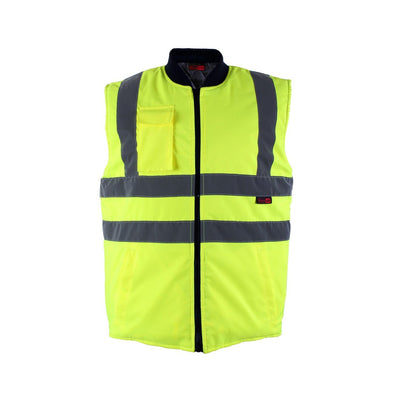 Blackrock Hi-Visibility Reversible Bodywarmer - Yellow - Work Safety Protective Gear - ELKO Direct