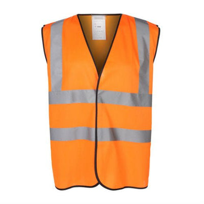 Hi-Visibility Vest - Orange - Work Safety Protective Gear - ELKO Direct