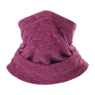 Multiuse Fleece Winter Neck Warmer Hat - Red Wine - Apparel & Accessories - ELKO Direct