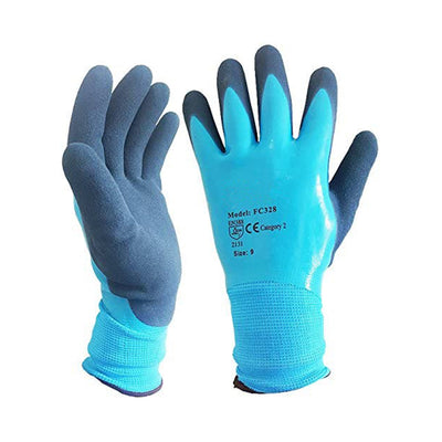 Waterproof Latex Coated General Handling Gloves - Work Safety Protective Gear - ELKO Direct